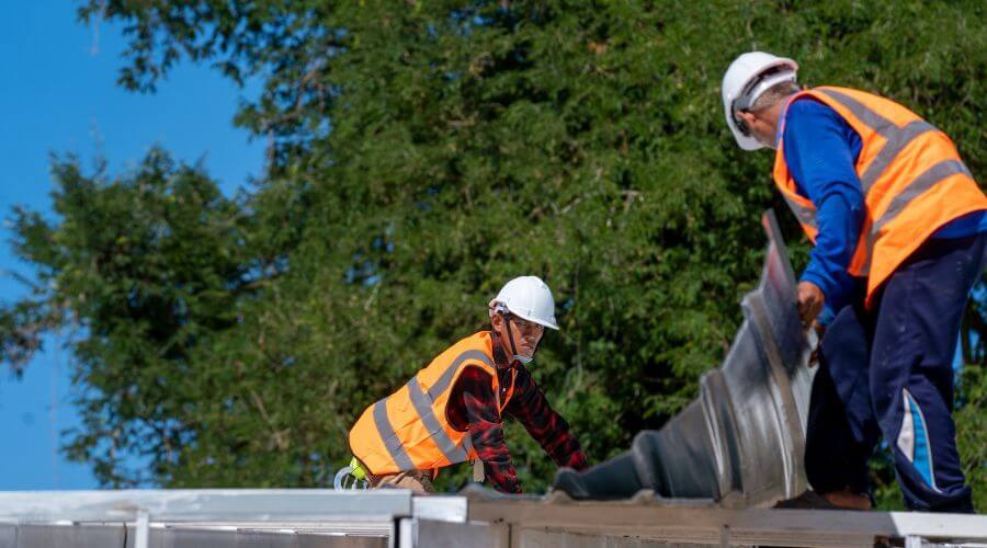 Roof repair in Goodrich, TX